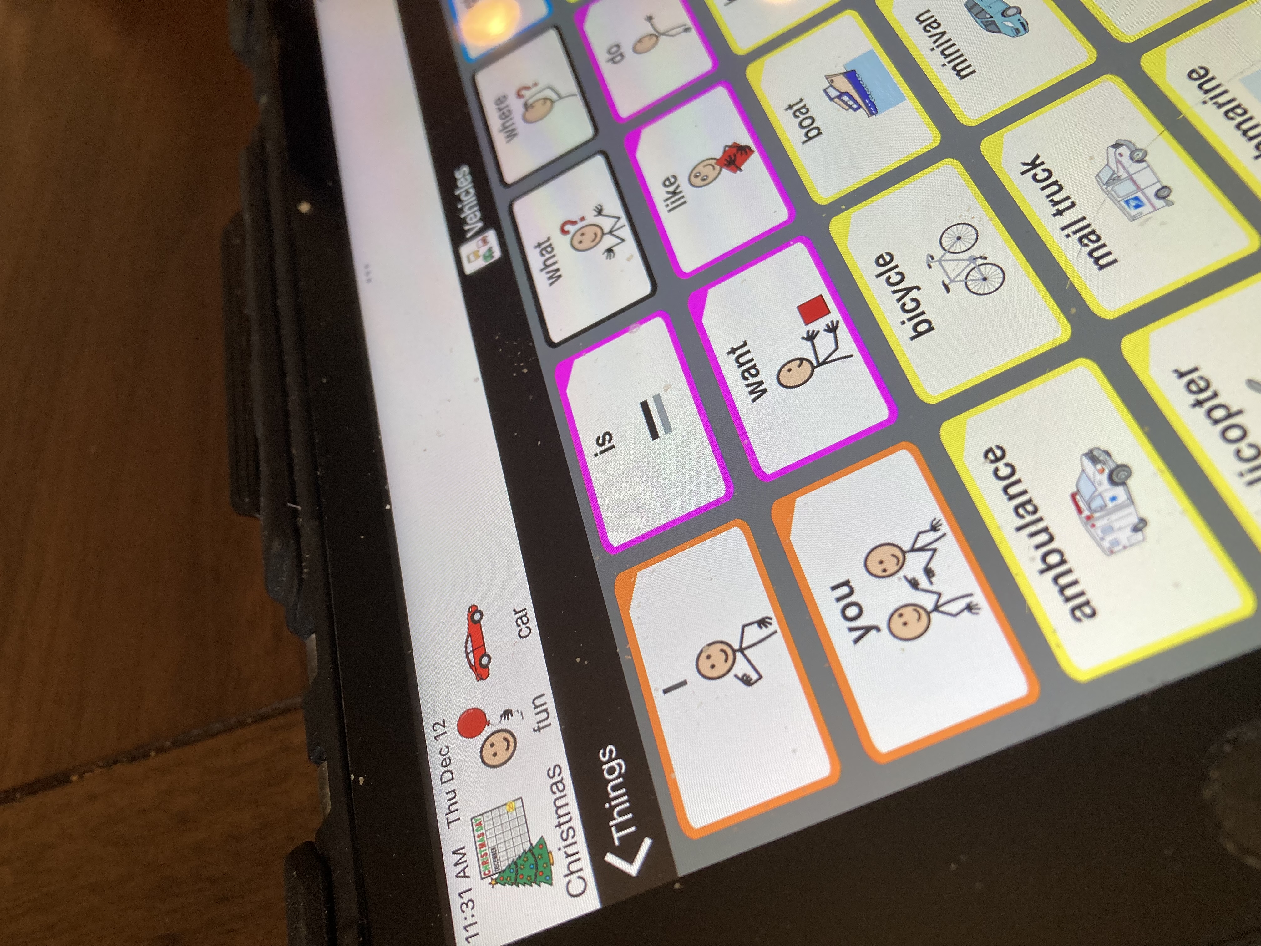 christmas fun car AAC